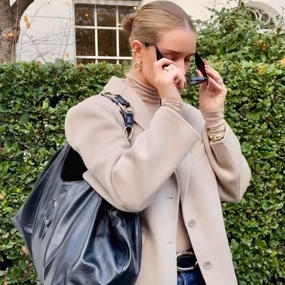 NEW Yellow Gold-Plated Stainless Steel Knotted & Looped Drop Earrings Celeb Fav - Picture 11 of 13